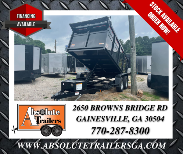 Prospector 6×12 TA Dump Trailer | Absolute Trailers